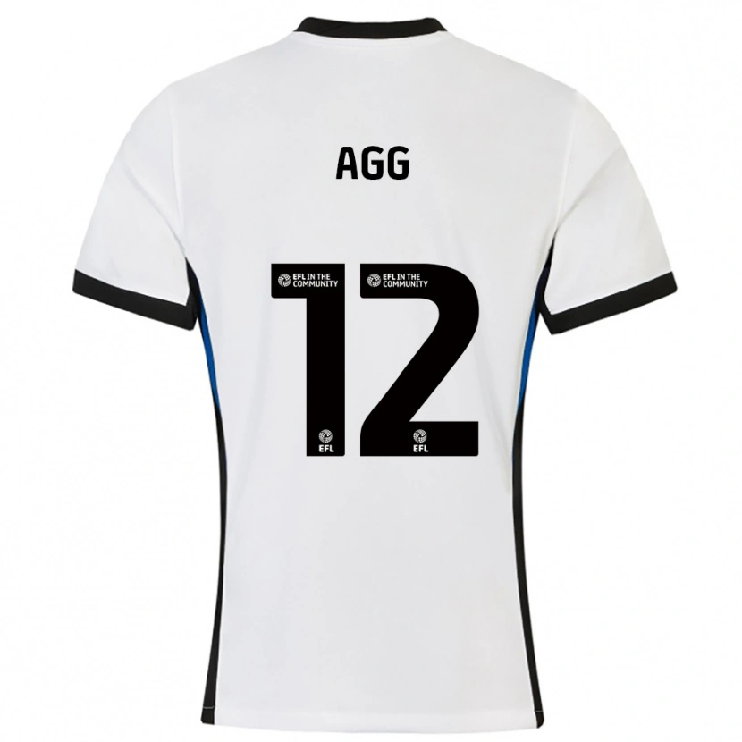 Danxen Herren Lily Agg #12 Weiß Blau Auswärtstrikot Trikot 2025/26 T-Shirt Österreich