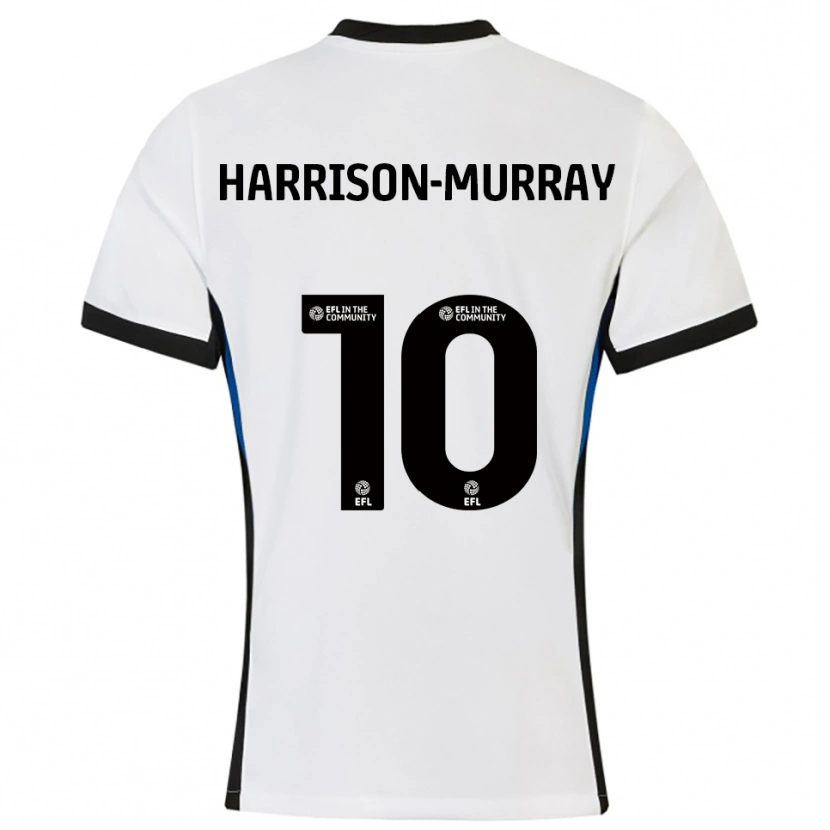 Danxen Herren Christie Harrison-Murray #10 Weiß Blau Auswärtstrikot Trikot 2025/26 T-Shirt Österreich