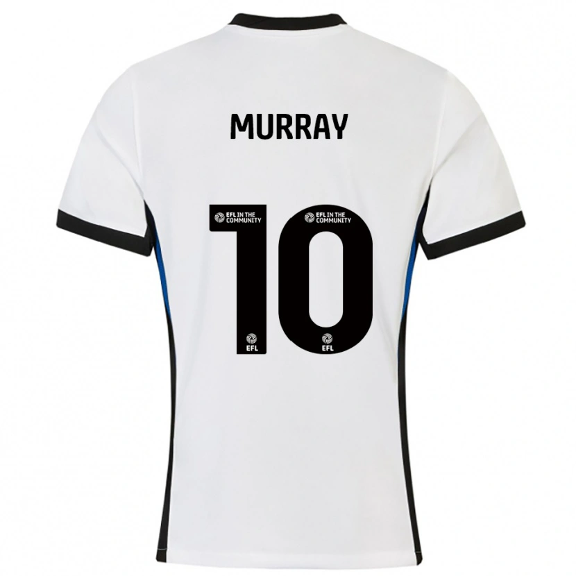 Danxen Herren Christie Murray #10 Weiß Blau Auswärtstrikot Trikot 2025/26 T-Shirt Österreich