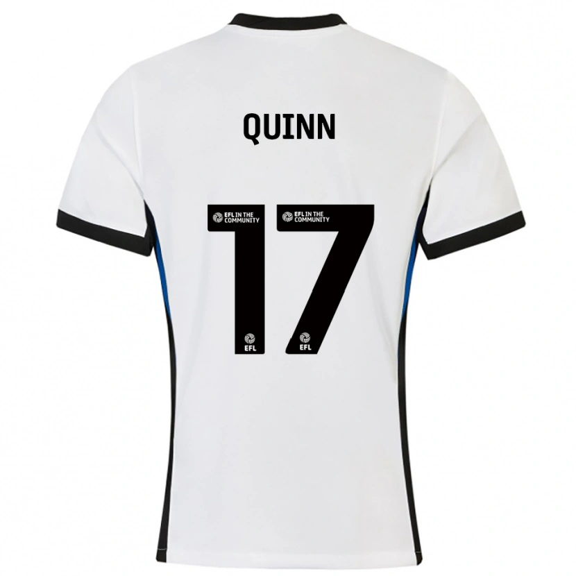 Danxen Herren Lucy Quinn #17 Weiß Blau Auswärtstrikot Trikot 2025/26 T-Shirt Österreich