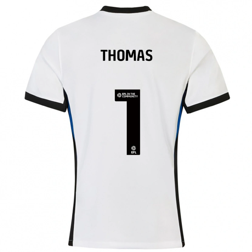 Danxen Herren Lucy Thomas #1 Weiß Blau Auswärtstrikot Trikot 2025/26 T-Shirt Österreich