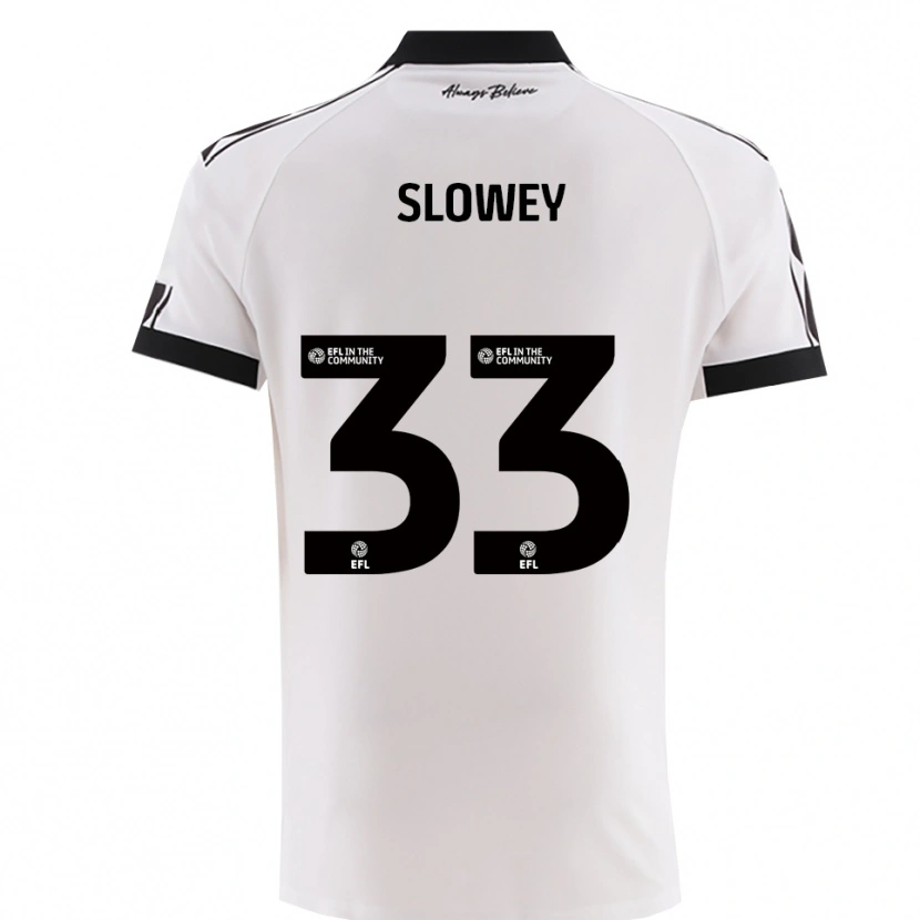 Danxen Herren Josh Campbell-Slowey #33 Weiß Schwarz Auswärtstrikot Trikot 2025/26 T-Shirt Österreich