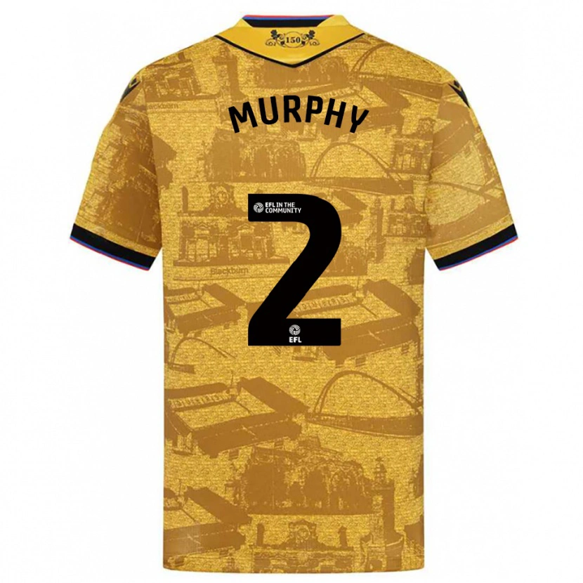 Danxen Herren Niamh Murphy #2 Gold Schwarz Auswärtstrikot Trikot 2025/26 T-Shirt Österreich