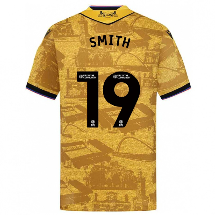 Danxen Herren Evie Smith #19 Gold Schwarz Auswärtstrikot Trikot 2025/26 T-Shirt Österreich
