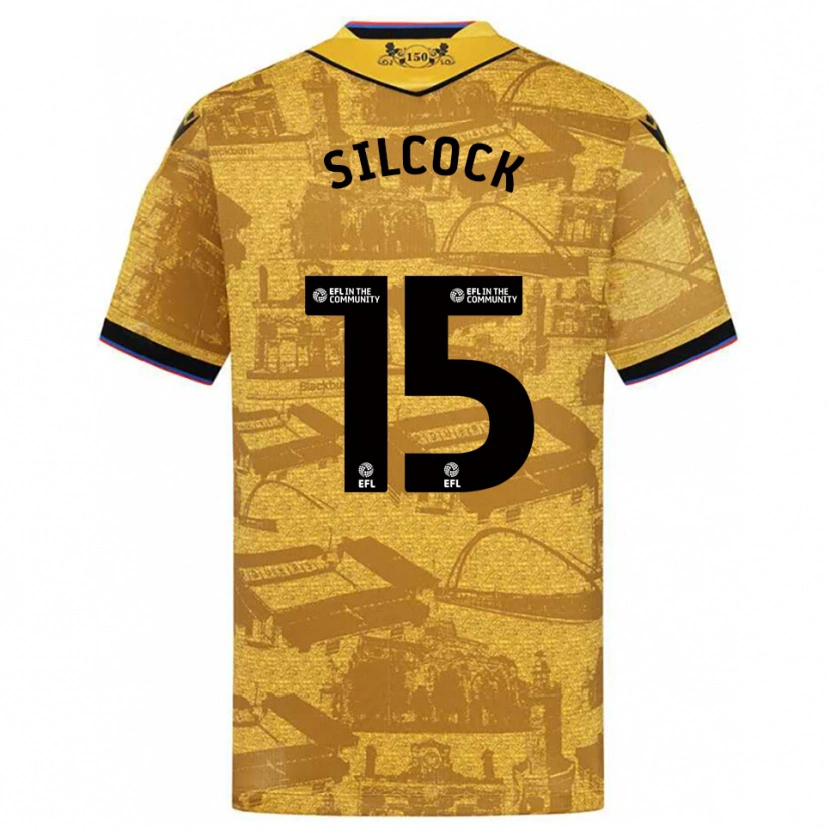 Danxen Herren Hannah Silcock #15 Gold Schwarz Auswärtstrikot Trikot 2025/26 T-Shirt Österreich