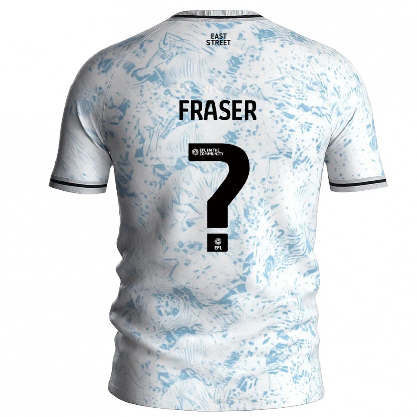 Danxen Herren Scott Fraser #0 Weiß Himmelblau Auswärtstrikot Trikot 2025/26 T-Shirt Österreich