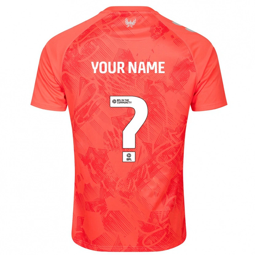 Danxen Herren Ihren Namen #0 Orange Weiß Auswärtstrikot Trikot 2025/26 T-Shirt Österreich