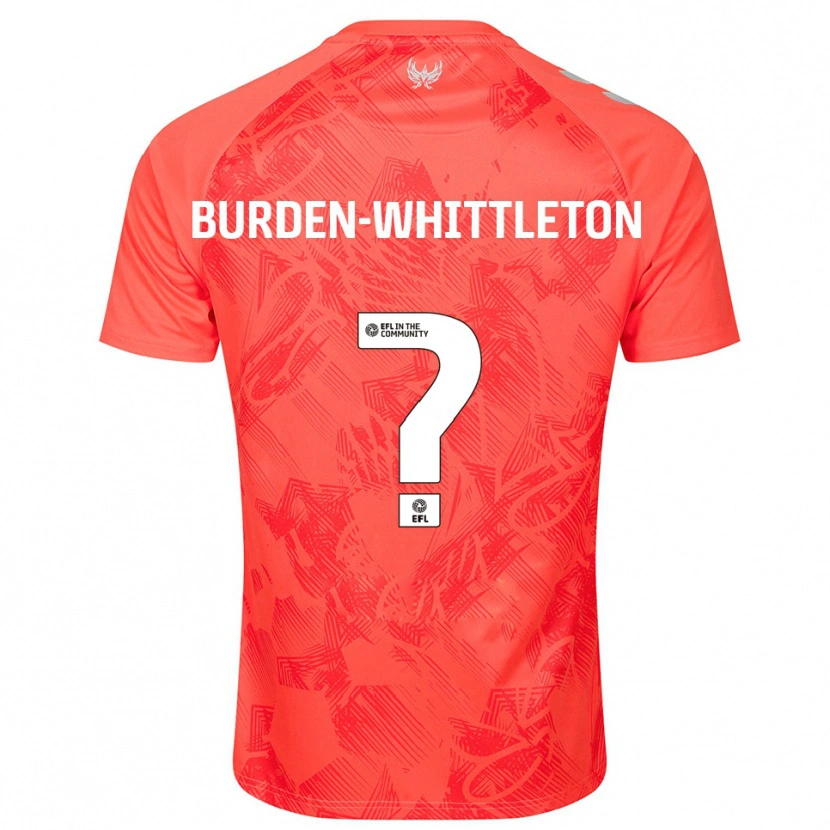 Danxen Herren Charlie Burden-Whittleton #0 Orange Weiß Auswärtstrikot Trikot 2025/26 T-Shirt Österreich