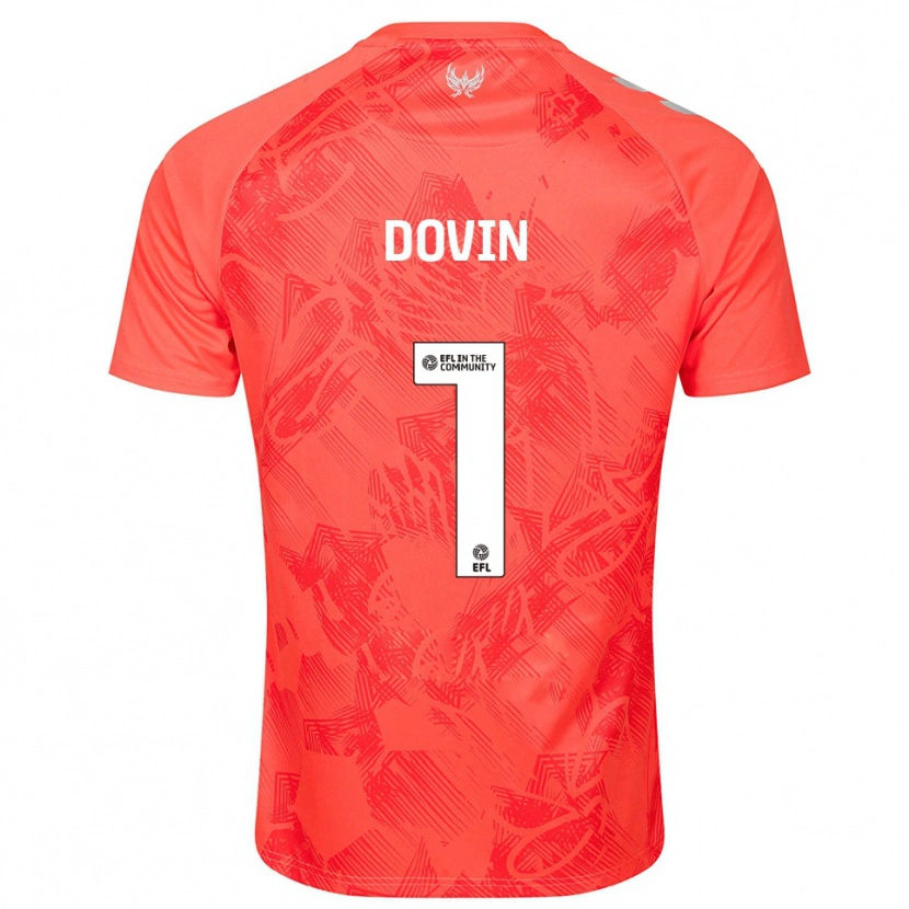 Danxen Herren Oliver Dovin #1 Orange Weiß Auswärtstrikot Trikot 2025/26 T-Shirt Österreich