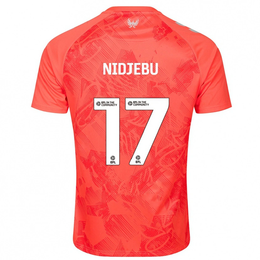 Danxen Herren Success Nidjebu #17 Orange Weiß Auswärtstrikot Trikot 2025/26 T-Shirt Österreich