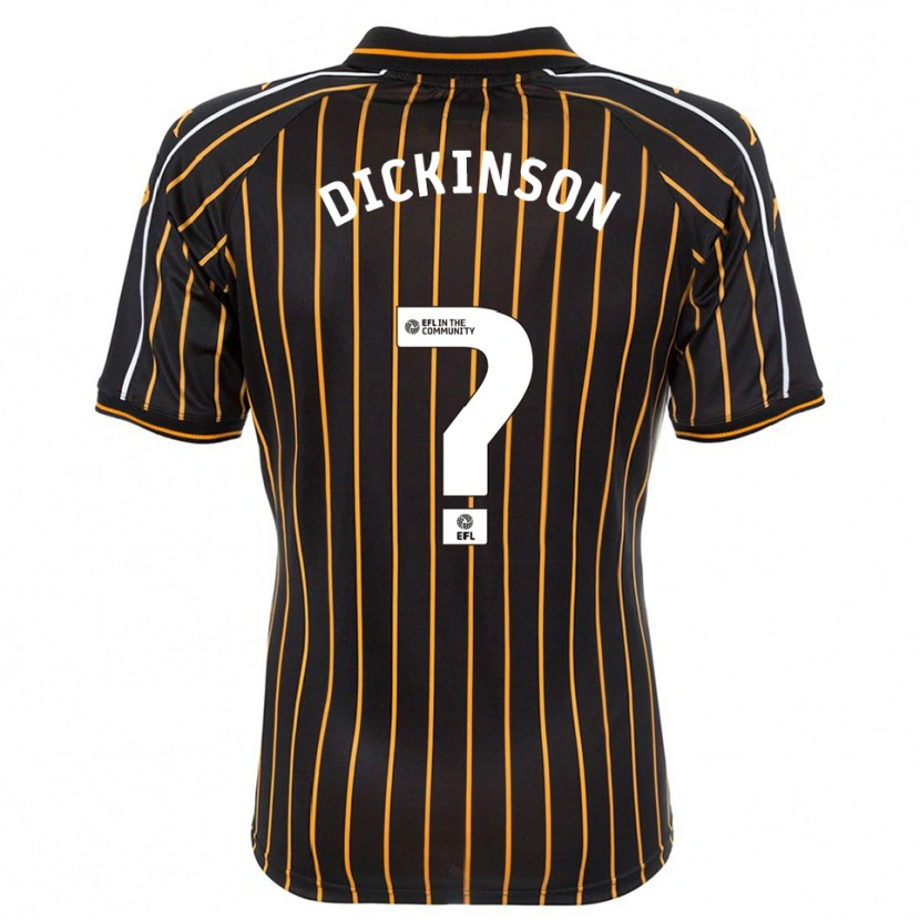 Danxen Herren George Dickinson #0 Weiß Schwarz Auswärtstrikot Trikot 2025/26 T-Shirt Österreich
