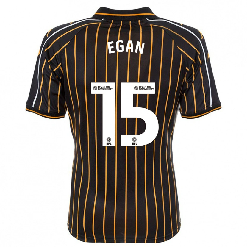 Danxen Herren John Egan #15 Weiß Schwarz Auswärtstrikot Trikot 2025/26 T-Shirt Österreich