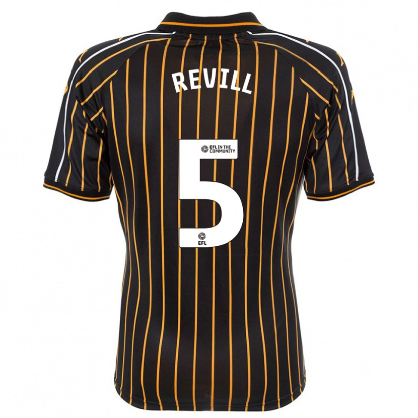 Danxen Herren Harry Revill #5 Weiß Schwarz Auswärtstrikot Trikot 2025/26 T-Shirt Österreich
