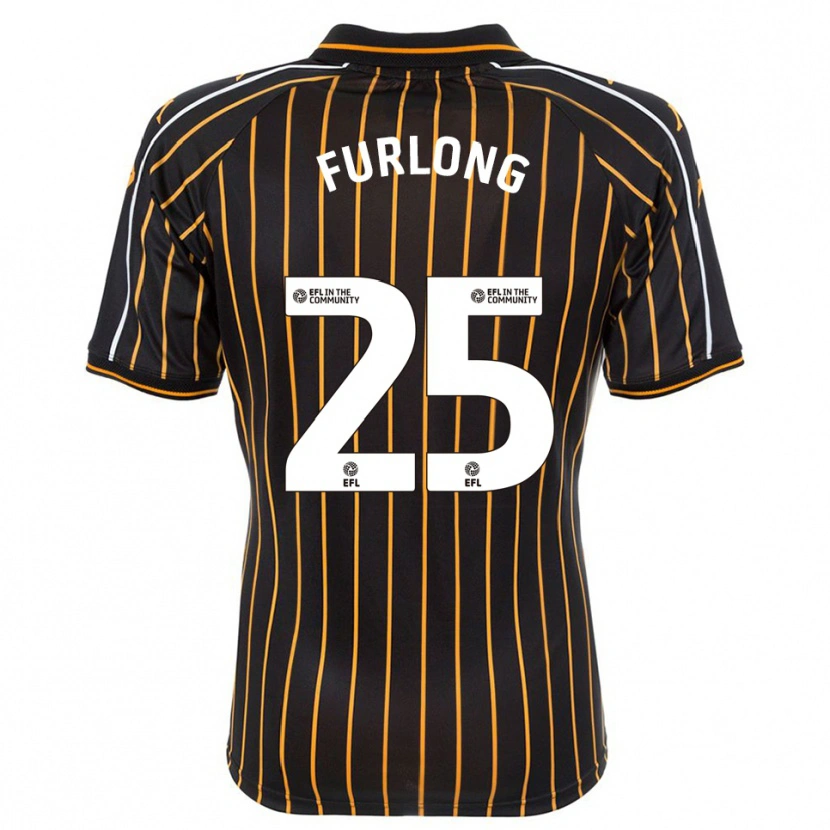 Danxen Herren James Furlong #25 Weiß Schwarz Auswärtstrikot Trikot 2025/26 T-Shirt Österreich