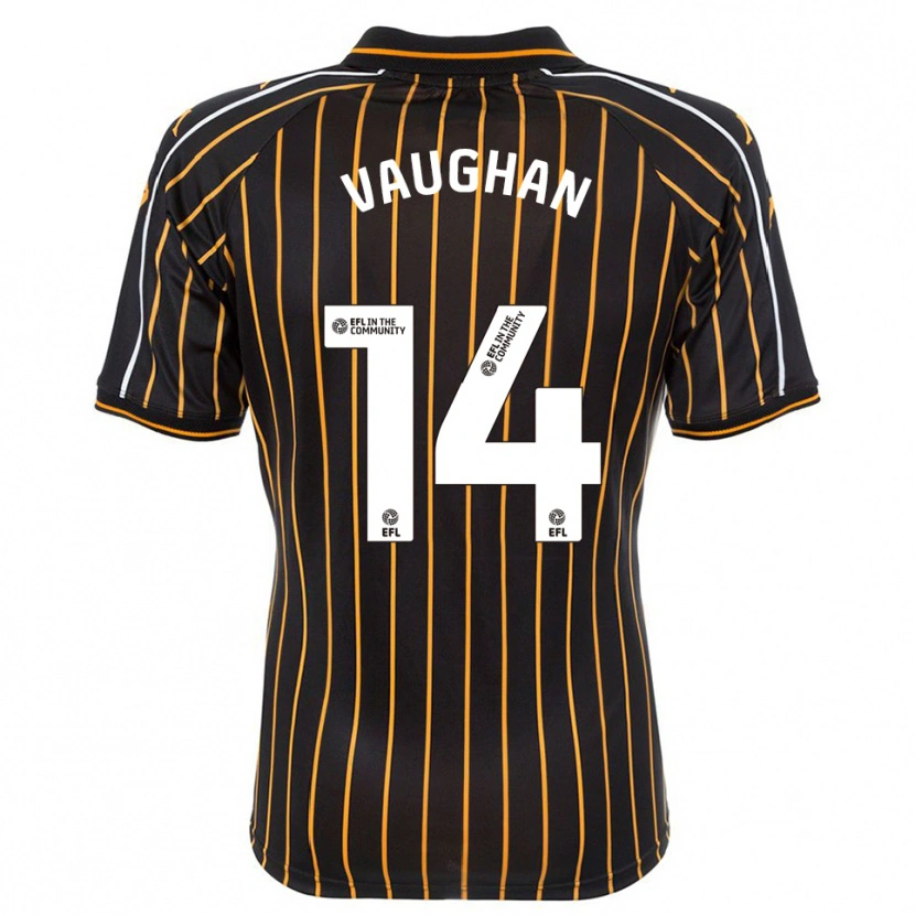 Danxen Herren Harry Vaughan #14 Weiß Schwarz Auswärtstrikot Trikot 2025/26 T-Shirt Österreich