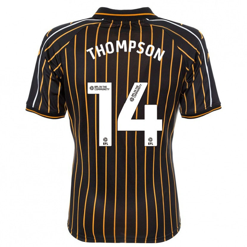 Danxen Herren Katie Thompson #14 Weiß Schwarz Auswärtstrikot Trikot 2025/26 T-Shirt Österreich