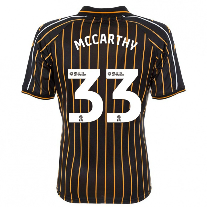 Danxen Herren Cathal Mccarthy #33 Weiß Schwarz Auswärtstrikot Trikot 2025/26 T-Shirt Österreich