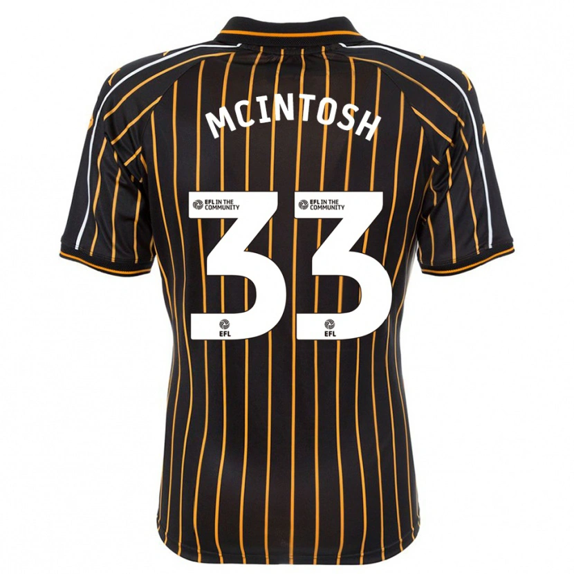 Danxen Herren Lucy Mcintosh #33 Weiß Schwarz Auswärtstrikot Trikot 2025/26 T-Shirt Österreich