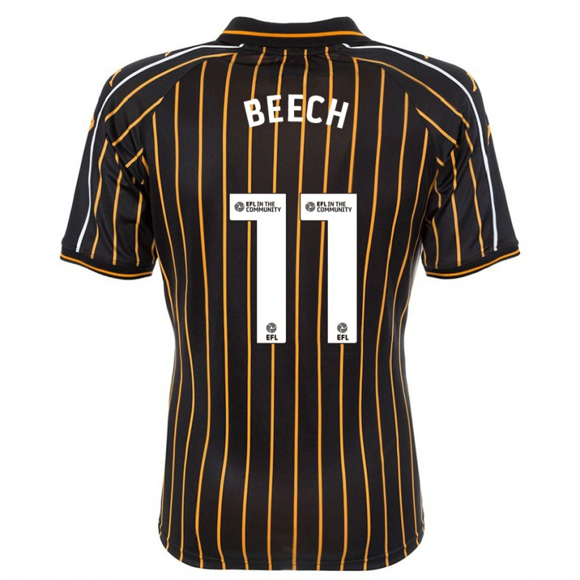 Danxen Herren Rebecca Beech #11 Weiß Schwarz Auswärtstrikot Trikot 2025/26 T-Shirt Österreich