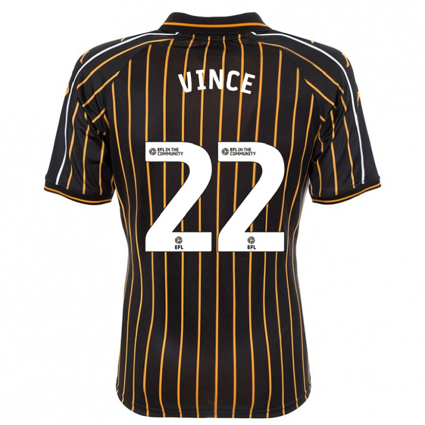 Danxen Herren Anna Vince #22 Weiß Schwarz Auswärtstrikot Trikot 2025/26 T-Shirt Österreich