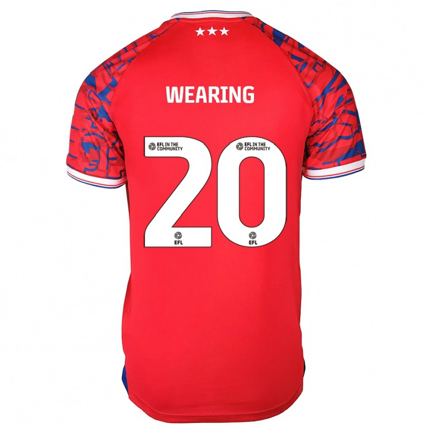 Danxen Herren Megan Wearing #20 Rot Blau Auswärtstrikot Trikot 2025/26 T-Shirt Österreich