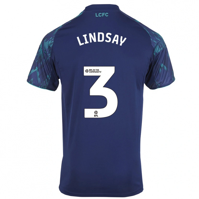 Danxen Herren Jahmari Lindsay #3 Marinegrün Weiß Auswärtstrikot Trikot 2025/26 T-Shirt Österreich