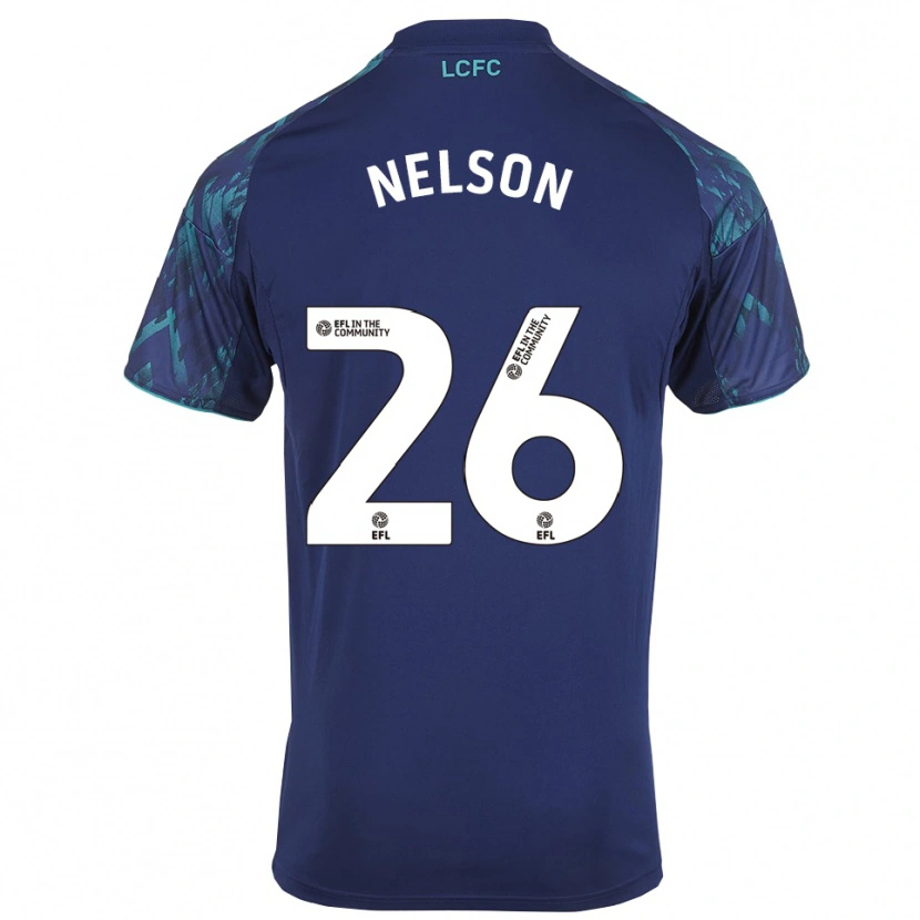 Danxen Herren Ben Nelson #26 Marinegrün Weiß Auswärtstrikot Trikot 2025/26 T-Shirt Österreich
