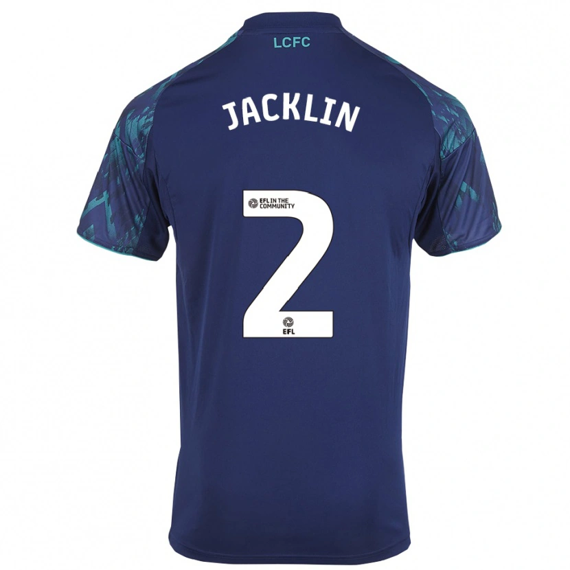 Danxen Herren Harry Jacklin #2 Marinegrün Weiß Auswärtstrikot Trikot 2025/26 T-Shirt Österreich
