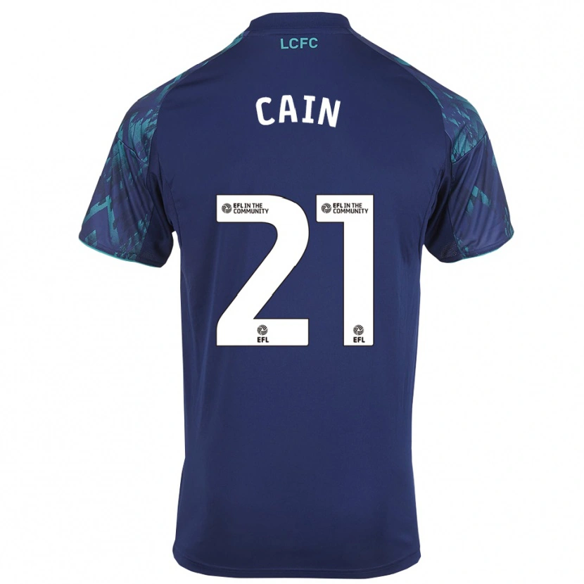 Danxen Herren Hannah Cain #21 Marinegrün Weiß Auswärtstrikot Trikot 2025/26 T-Shirt Österreich