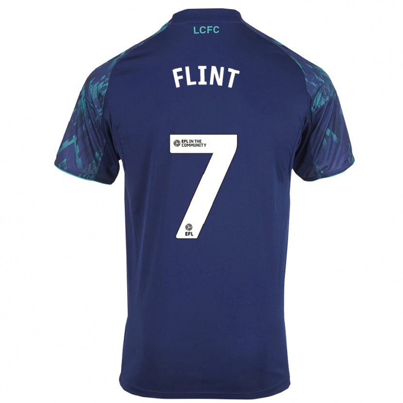 Danxen Herren Natasha Flint #7 Marinegrün Weiß Auswärtstrikot Trikot 2025/26 T-Shirt Österreich