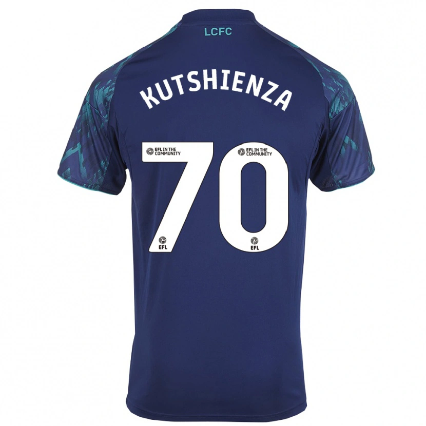 Danxen Herren Jesper Kutshienza #70 Marinegrün Weiß Auswärtstrikot Trikot 2025/26 T-Shirt Österreich