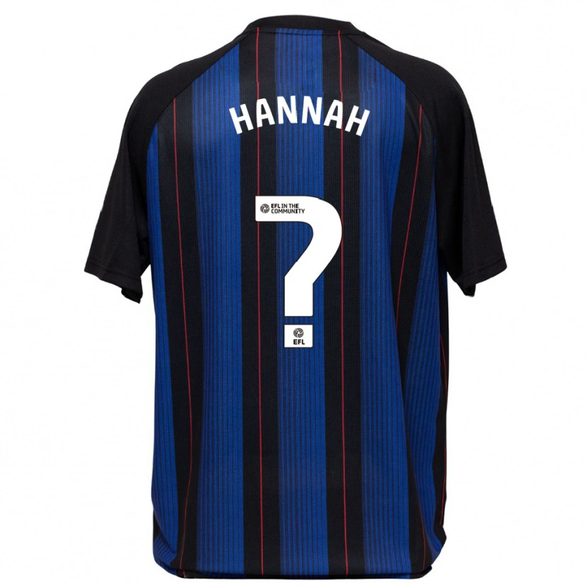 Danxen Herren Jack Hannah #0 Blau Schwarz Auswärtstrikot Trikot 2025/26 T-Shirt Österreich