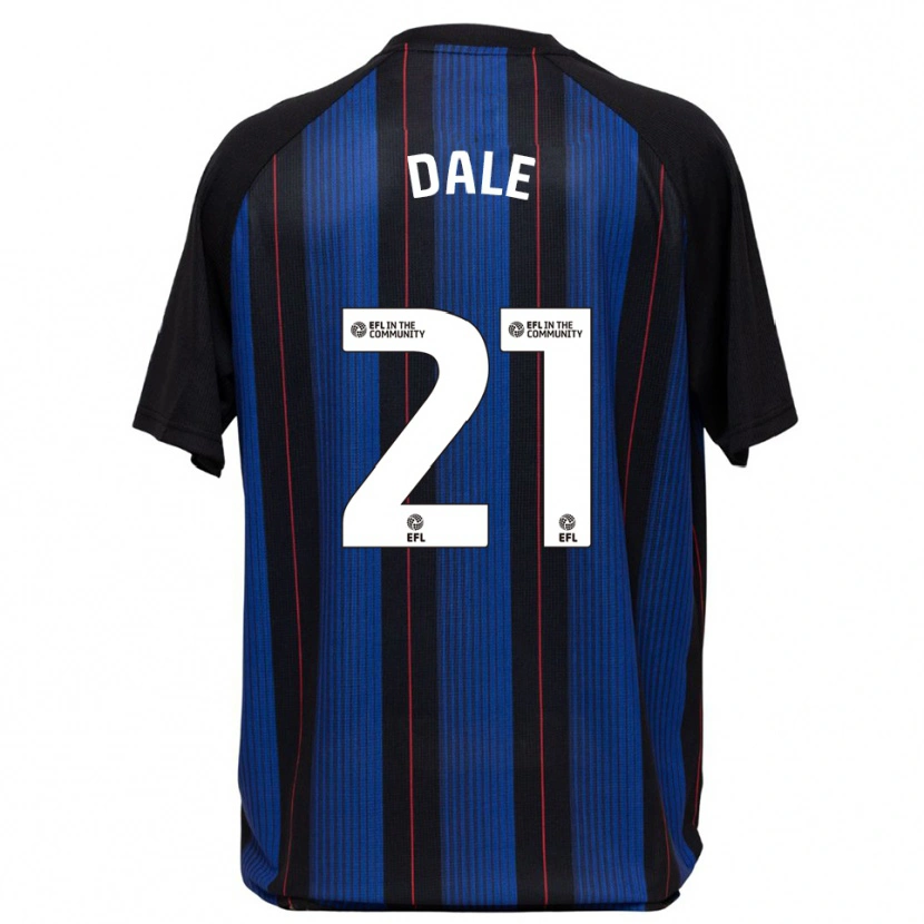 Danxen Herren Faye Dale #21 Blau Schwarz Auswärtstrikot Trikot 2025/26 T-Shirt Österreich