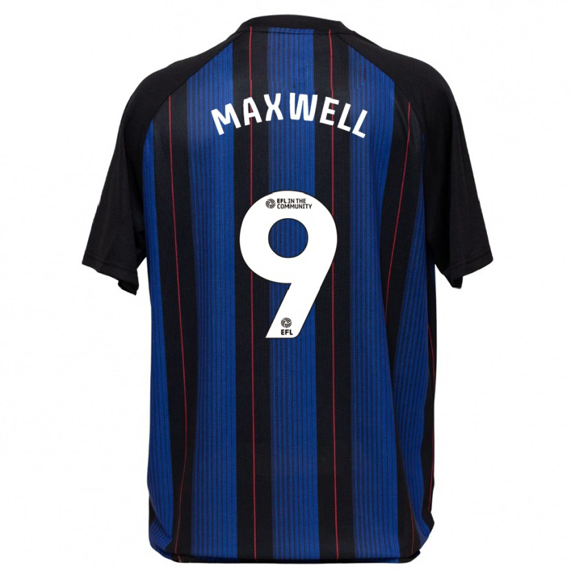 Danxen Herren Armani Maxwell #9 Blau Schwarz Auswärtstrikot Trikot 2025/26 T-Shirt Österreich