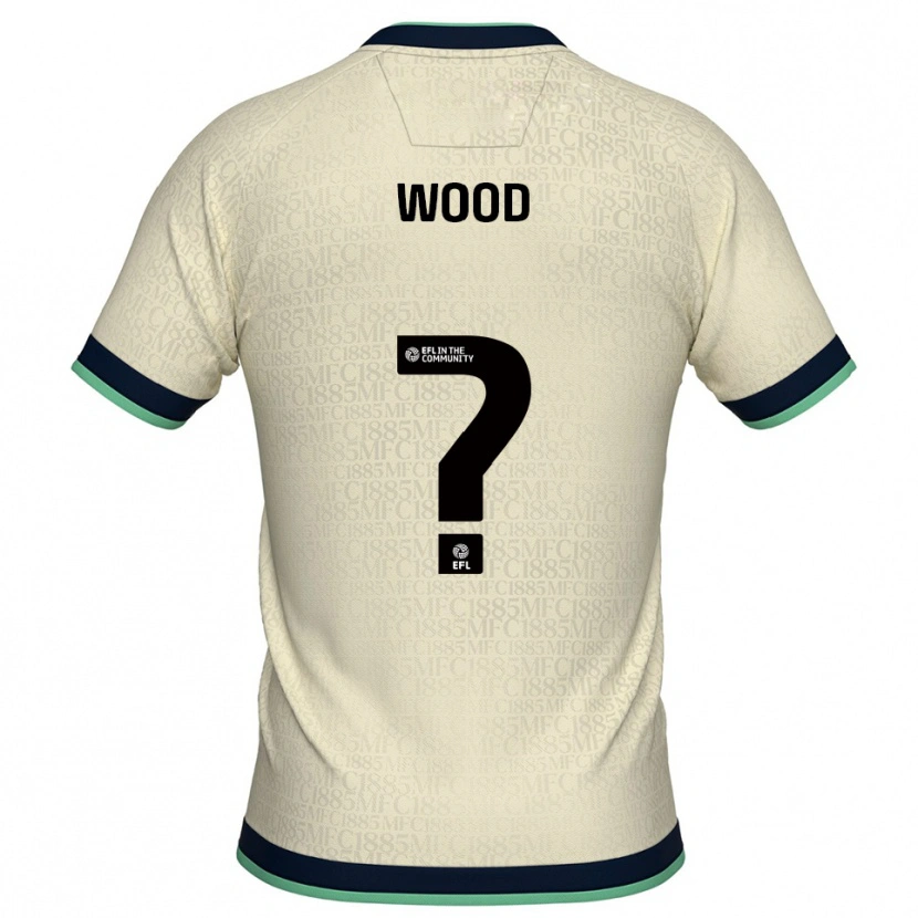 Danxen Herren Alice Wood #0 Champagner Marine Auswärtstrikot Trikot 2025/26 T-Shirt Österreich