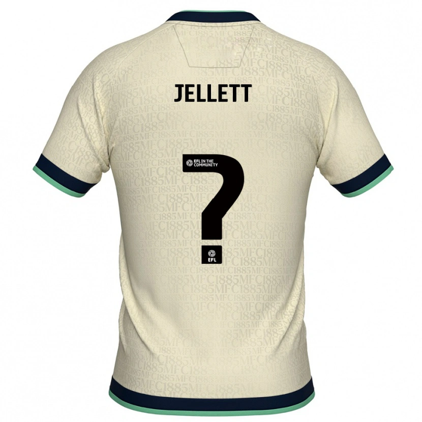 Danxen Herren Lucy Jellett #0 Champagner Marine Auswärtstrikot Trikot 2025/26 T-Shirt Österreich