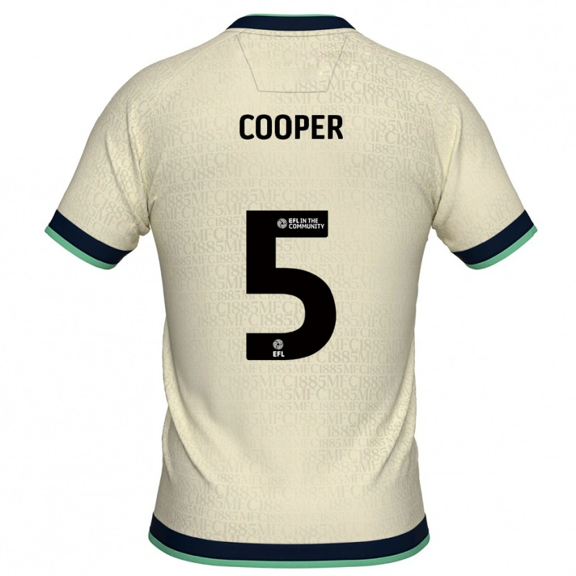 Danxen Herren Jake Cooper #5 Champagner Marine Auswärtstrikot Trikot 2025/26 T-Shirt Österreich