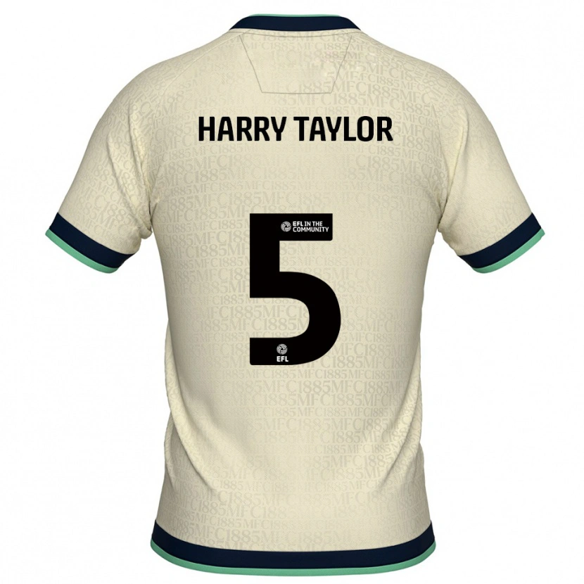 Danxen Herren Harry Taylor #5 Champagner Marine Auswärtstrikot Trikot 2025/26 T-Shirt Österreich