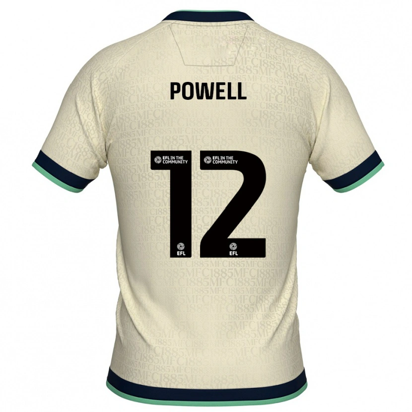 Danxen Herren Beth Powell #12 Champagner Marine Auswärtstrikot Trikot 2025/26 T-Shirt Österreich