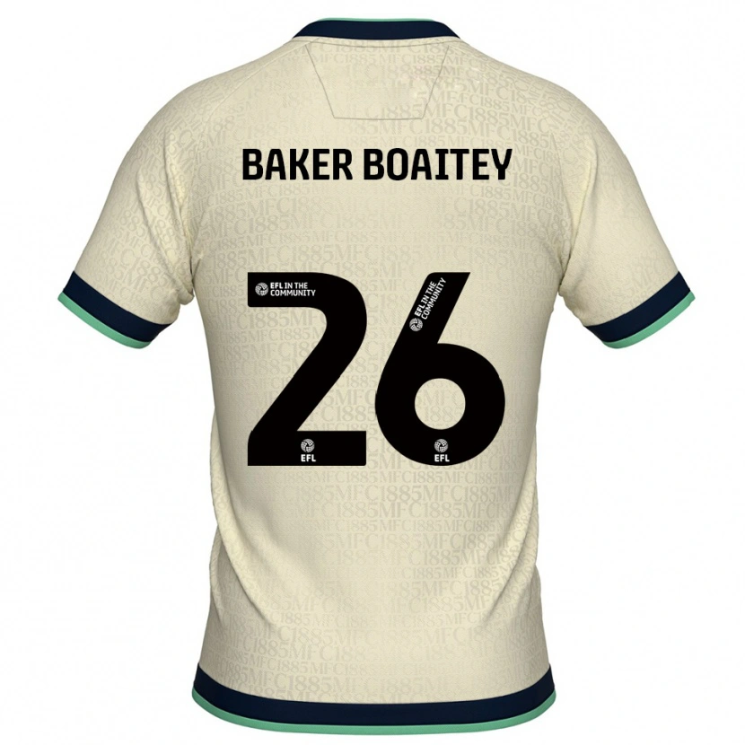Danxen Herren Benicio Baker #26 Champagner Marine Auswärtstrikot Trikot 2025/26 T-Shirt Österreich