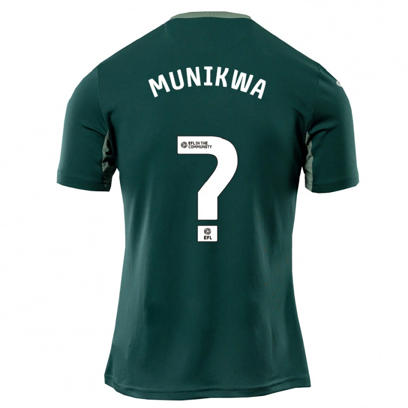 Danxen Herren Jayden Munikwa #0 Grün Weiß Lila Auswärtstrikot Trikot 2025/26 T-Shirt Österreich