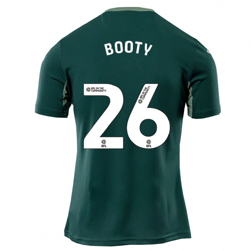 Danxen Herren Sienna Booty #26 Grün Weiß Lila Auswärtstrikot Trikot 2025/26 T-Shirt Österreich