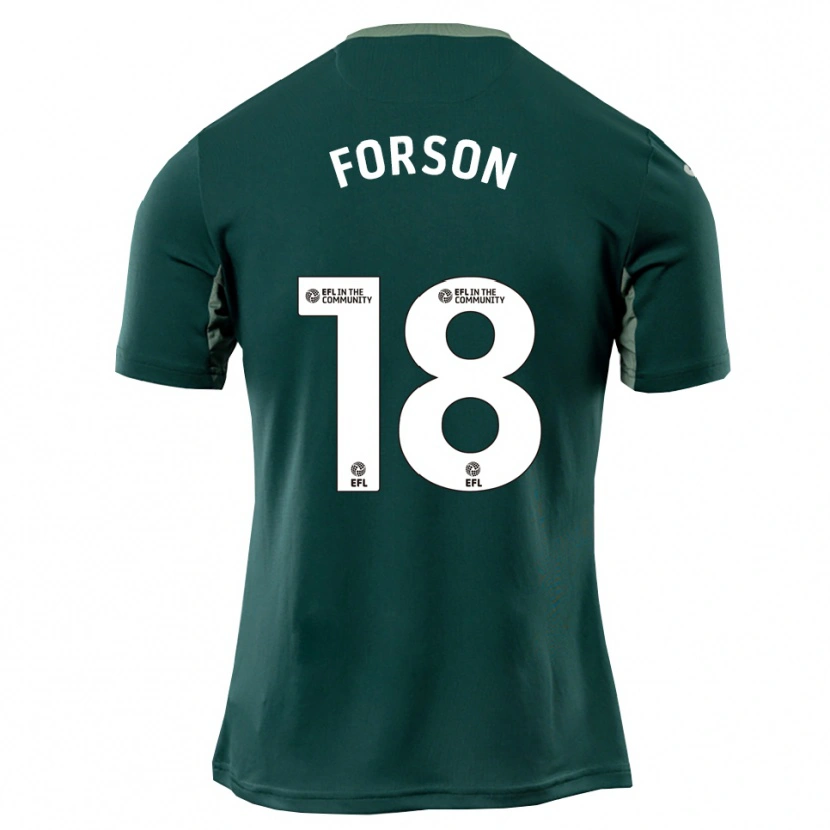 Danxen Herren Amankwah Forson #18 Grün Weiß Lila Auswärtstrikot Trikot 2025/26 T-Shirt Österreich