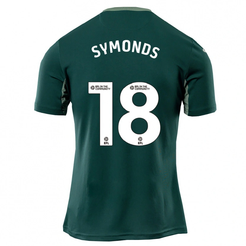 Danxen Herren Freya Symonds #18 Grün Weiß Lila Auswärtstrikot Trikot 2025/26 T-Shirt Österreich