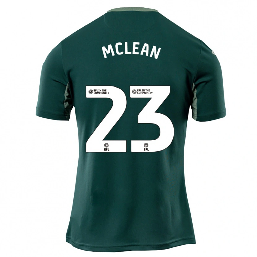 Danxen Herren Kenny Mclean #23 Grün Weiß Lila Auswärtstrikot Trikot 2025/26 T-Shirt Österreich