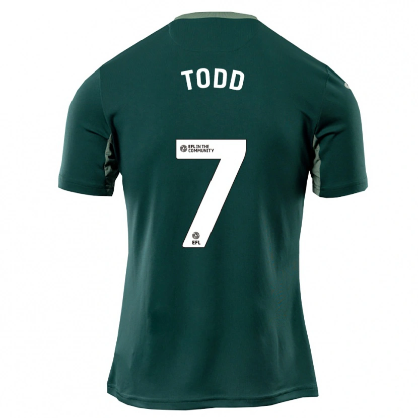 Danxen Herren Megan Todd #7 Grün Weiß Lila Auswärtstrikot Trikot 2025/26 T-Shirt Österreich