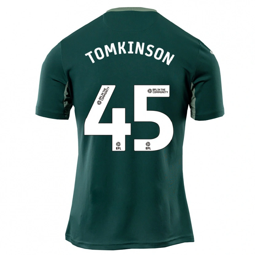 Danxen Herren Jonathan Tomkinson #45 Grün Weiß Lila Auswärtstrikot Trikot 2025/26 T-Shirt Österreich