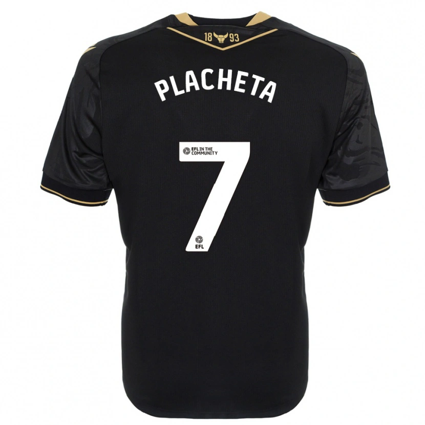 Danxen Herren Przemyslaw Placheta #7 Schwarz Gold Auswärtstrikot Trikot 2025/26 T-Shirt Österreich