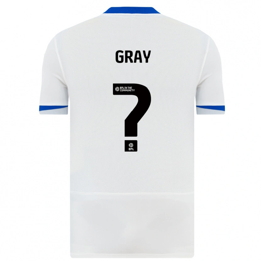 Danxen Herren Jessica Gray #0 Weiß Schwarz Auswärtstrikot Trikot 2025/26 T-Shirt Österreich
