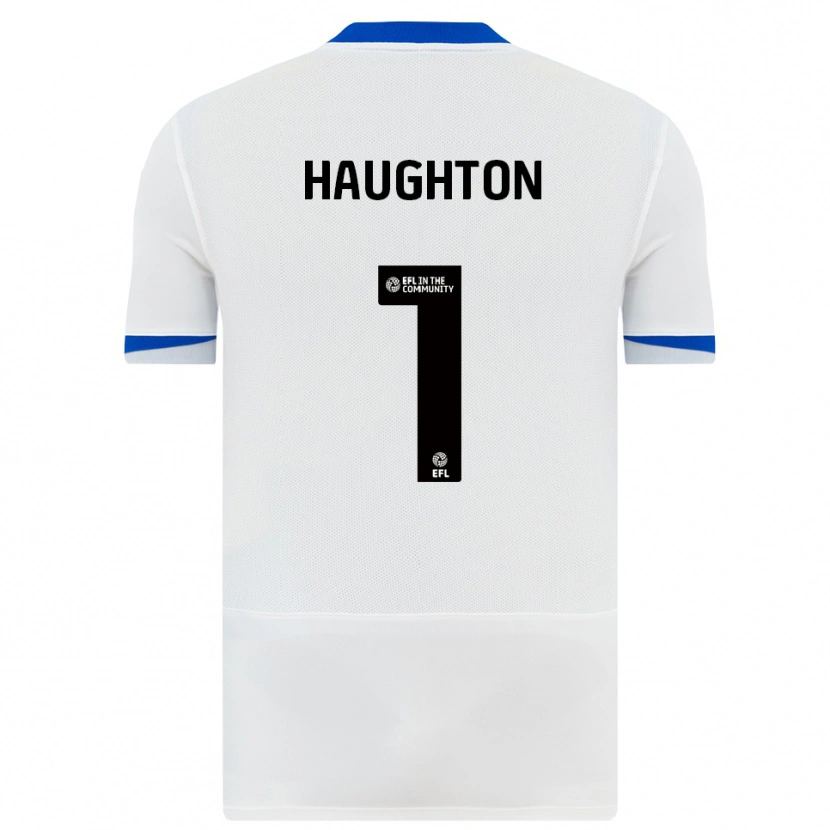Danxen Herren Hannah Haughton #1 Weiß Schwarz Auswärtstrikot Trikot 2025/26 T-Shirt Österreich